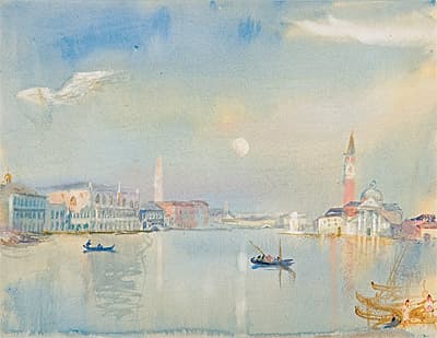 Hans HEYSEN | St Mark's Basin looking east, Venice