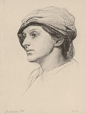 Hans HEYSEN | Sallie (The artist's wife)