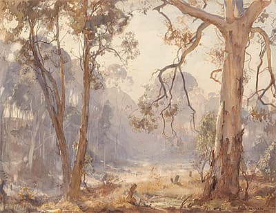 Hans HEYSEN | (The clearing, early morning)