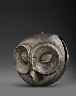   | Bell in the form of an owl's head