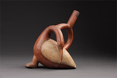   | Stirrup vessel in the form of a cormorant