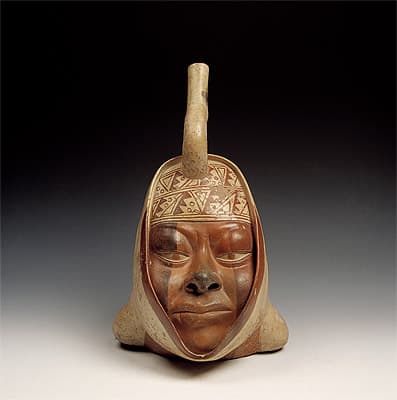   | Portrait head stirrup vessel