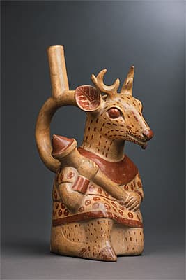   | Stirrup vessel in the form of a deer