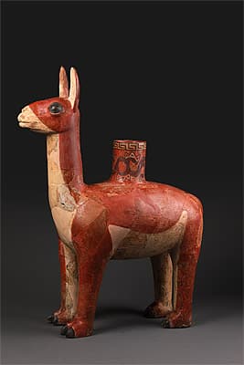  | Vessel in the form of a llama