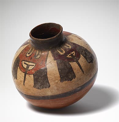   | Vessel depicting trophy heads