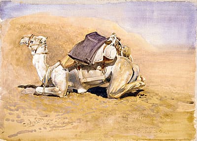 George LAMBERT | Camel, Abbassia, full marching order