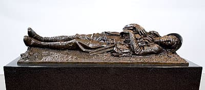 George LAMBERT | Recumbent figure of a soldier (Unknown soldier)