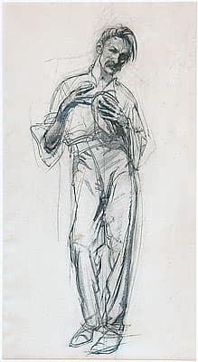 George LAMBERT | Study for Henry Lawson memorial sculpture