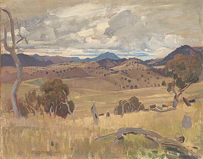 George LAMBERT | Michelago landscape