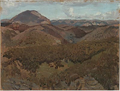 George LAMBERT | Mountain landscape