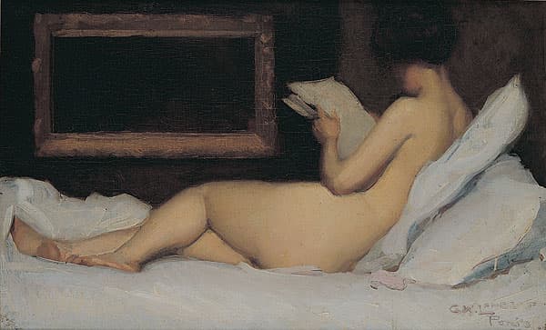 George LAMBERT | A model resting