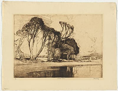 Sydney LONG | The lake, Avoca