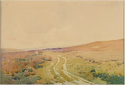 Sydney LONG | The road across the moor