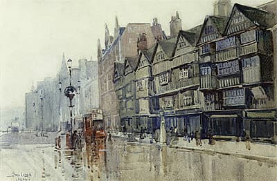 Sydney LONG | Staple Inn, Holborn