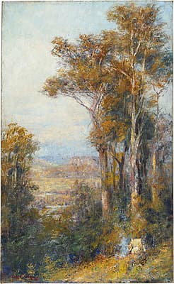 Frederick MCCUBBIN | Landscape, Macedon