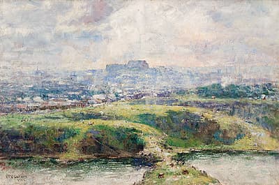 Frederick MCCUBBIN | Looking towards Richmond Hill