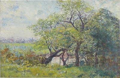 Frederick MCCUBBIN | Landscape, spring