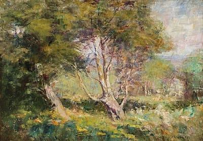 Frederick MCCUBBIN | A spring pastoral