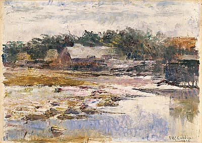 Frederick MCCUBBIN | Australian scene (Williamstown)