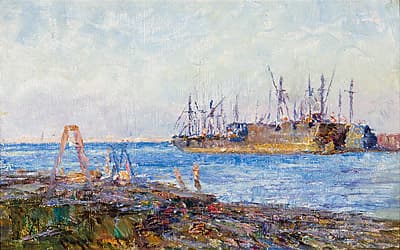 Frederick MCCUBBIN | Ships, Williamstown