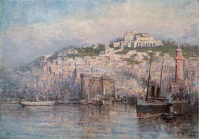 Frederick MCCUBBIN | View of Naples (Castle St Elmo)