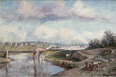 Frederick MCCUBBIN | The Yarra