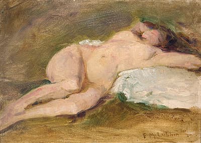 Frederick MCCUBBIN | Nude study