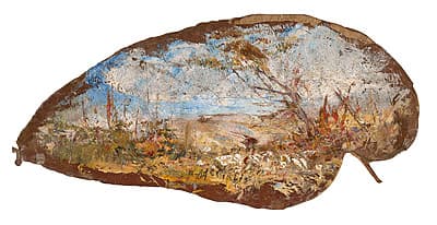 Frederick MCCUBBIN | Gum leaf (South Yarra landscape)