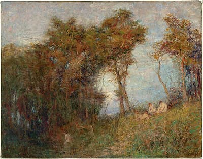 Frederick MCCUBBIN | Afterglow (Summer evening)