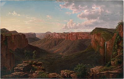 Eugene VON GUERARD | Govett's Leap and Grose River Valley, Blue Mountains, New South Wales