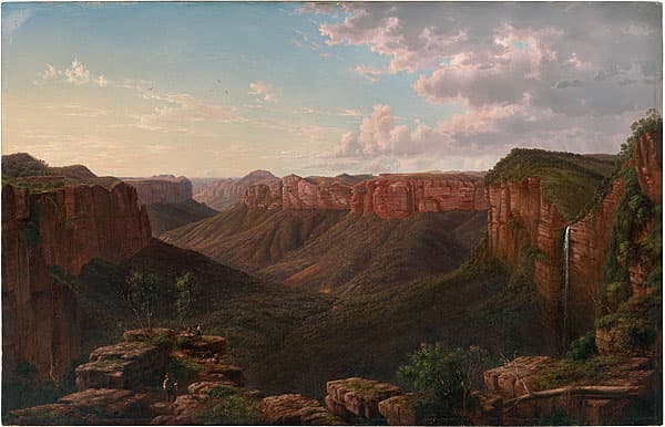 Eugene VON GUERARD | Govett's Leap and Grose River Valley, Blue Mountains, New South Wales