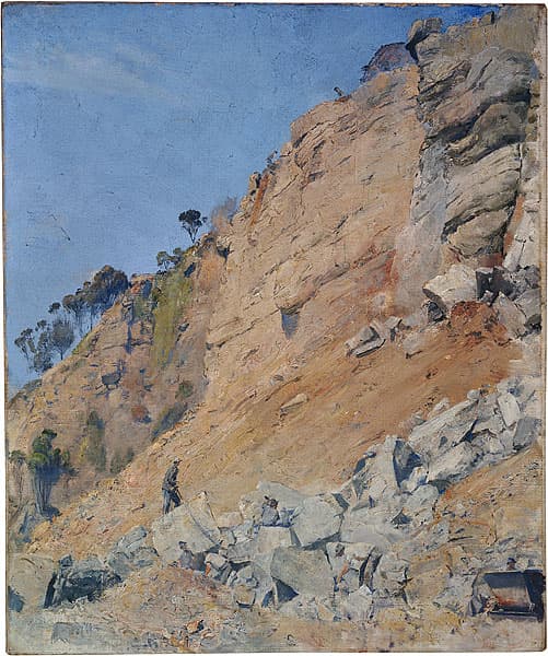 Tom ROBERTS | The quarry, Maria Island