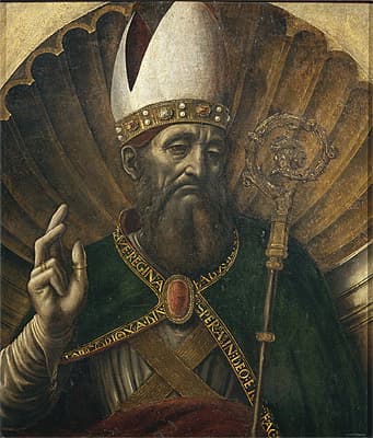  MAESTRO DELLA PALA SFORZESCA | Saint Ambrose [Sant’Ambrogio]