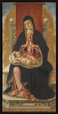 Bartolomeo VIVARINI | Madonna and Child [Madonna col Bambino]