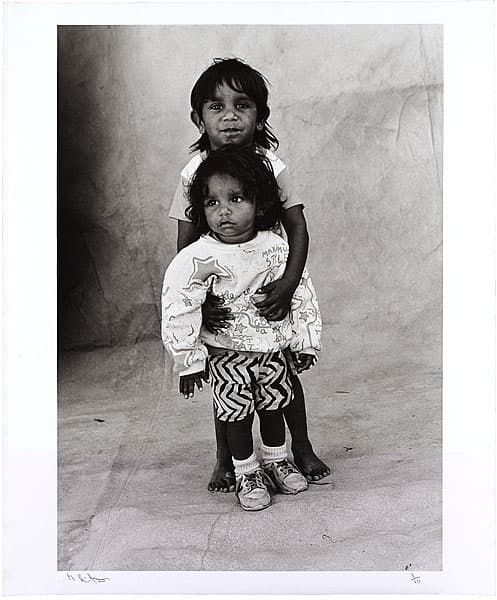 Michael RILEY | Moree kids, from the series A common place: Moree Murries, 1991