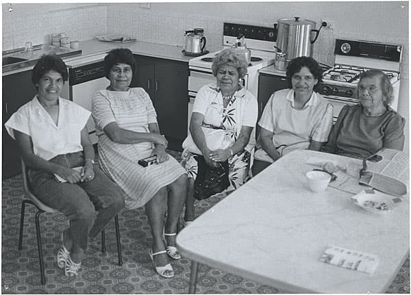 Michael RILEY | Lilly Madden & Elders sewing at the Aboriginal Medical Service