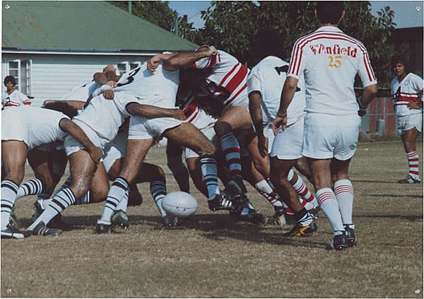 Michael RILEY | Redfern All Blacks in action (1979) II [scrum in action]