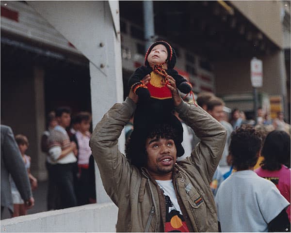 Michael RILEY | Dallas Clayton and Binni [Kirkbright-Burney], Land rights rally, 1982