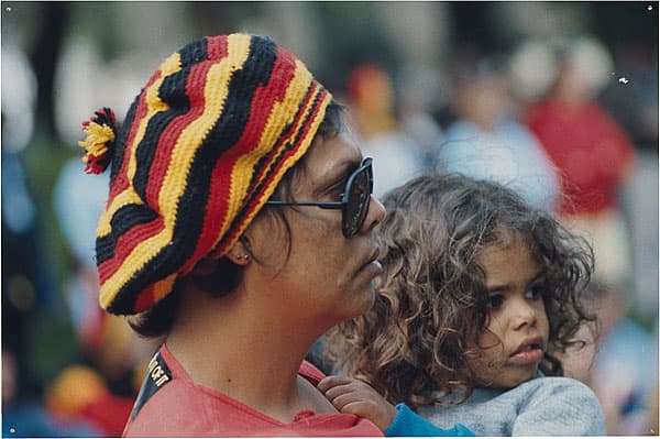 Michael RILEY | Jenny Munro (woman holding child]