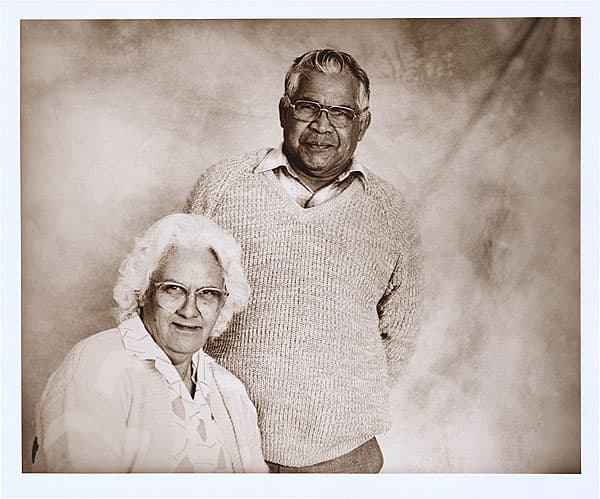 Michael RILEY | Merle & Frank Pearce, from the series Yarns from Talbragar Reserve, 1998