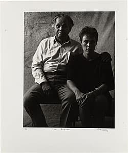 Michael RILEY | Joe and Brenda, from Portraits by a window, 1990