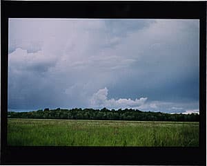 Michael RILEY | Untitled (Storm and grasslands), from the series Fence Sitting, 1994