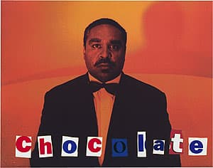 Michael RILEY | Chocolate, from the series 'They call me niigarr', 1995
