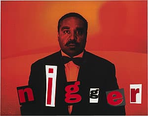 Michael RILEY | Nigger, from the series 'They call me niigarr', 1995