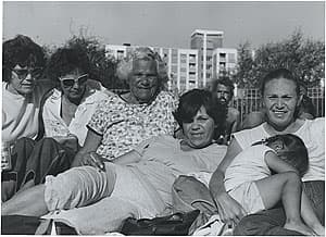 Michael RILEY | Wright family at NSW Aboriginal Football Knockout, Redfern, 1983