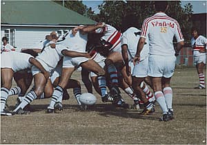 Michael RILEY | Redfern All Blacks in action (1979) II [scrum in action]