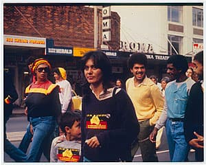 Michael RILEY | James Hardie Asbestos Mining protest march, Sydney, 1984