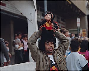 Michael RILEY | Dallas Clayton and Binni [Kirkbright-Burney], Land rights rally, 1982