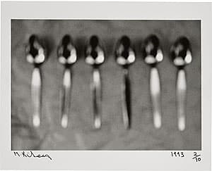 Michael RILEY | Untitled from the series Sacrifice [blurred six spoons], 1992