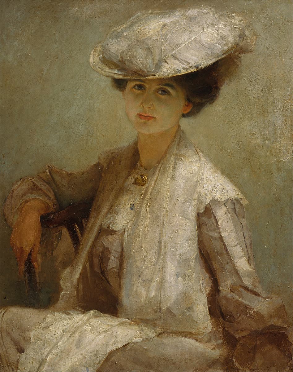 Tom ROBERTS | Grey lady (Mrs Ince)